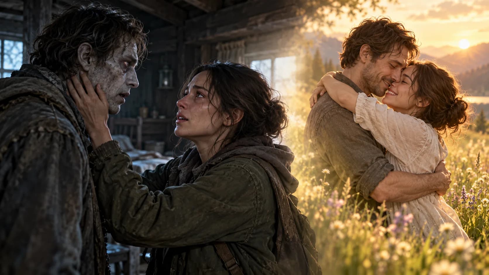 What Is the AI Zombie Trend? The Two-Photo Zombie Hug Story